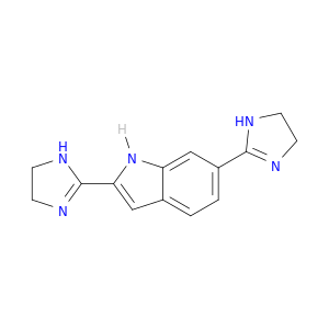 1H-Indole, 2,6-bis(4,5-dihydro-1H-imidazol-2-yl)-