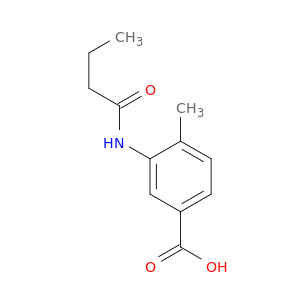 3-(BUTYRYLAMINO)-4-METHYLBENZOIC ACID