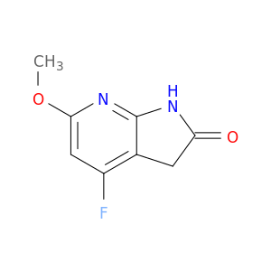 4-氟-1,3-二氢-6-甲氧基-2H-Pyrrolo[2,3-B]吡啶-2-一