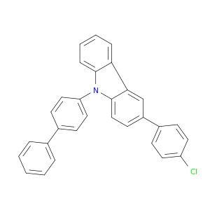 9-[1,1'-联苯]-4-基-3-(4-氯苯基)-9H-咔唑