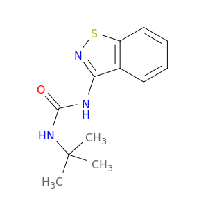 Urea,N-1,2-benzisothiazol-3-yl-N'-(1,1-dimethylethyl)-