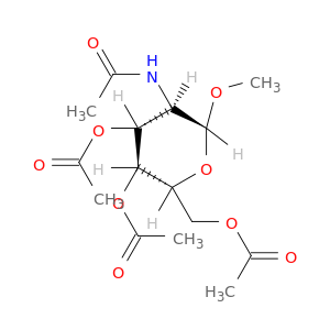 甲基 2-乙酰氨基-3,4,6-O-三乙酰基-2-脱氧-BETA-D-吡喃葡萄糖苷