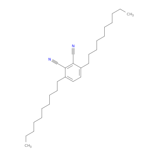 1,2-Benzenedicarbonitrile,3,6-didecyl-