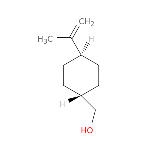 Cyclohexanemethanol, 4-(1-methylethenyl)-, trans-