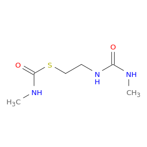 N-methyl-1-[2-(methylcarbamoylamino)ethylsulfanyl]formamide