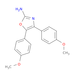2-Oxazolamine,4,5-bis(4-methoxyphenyl)-