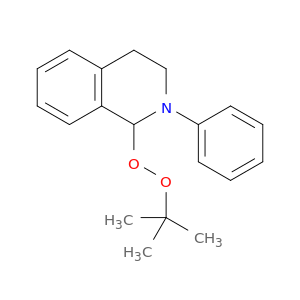 Isoquinoline, 1-[(1,1-dimethylethyl)dioxy]-1,2,3,4-tetrahydro-2-phenyl-