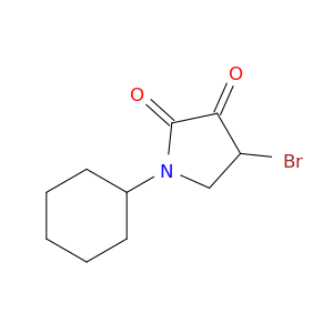 2,3-Pyrrolidinedione,4-bromo-1-cyclohexyl-