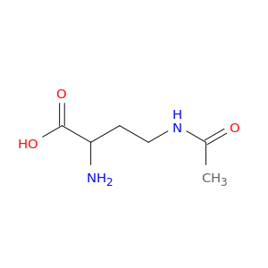 Butanoic acid, 4-(acetylamino)-2-amino-
