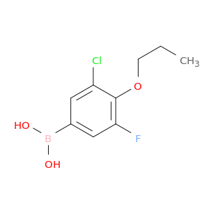 3-Chloro-5-fluoro-4-propoxyphenylboronic acid