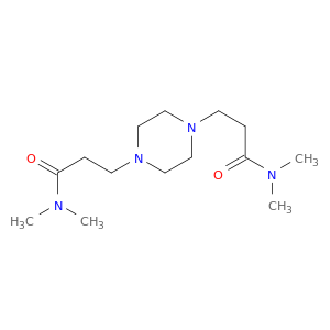 1,4-Piperazinedipropanamide, N,N,N',N'-tetramethyl-