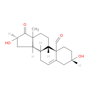 Androst-5-en-19-al,3,16-dihydroxy-17-oxo-, (3b,16a)- (9CI)