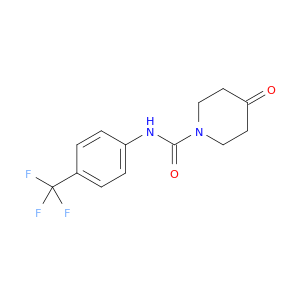 1-Piperidinecarboxamide, 4-oxo-N-[4-(trifluoromethyl)phenyl]-