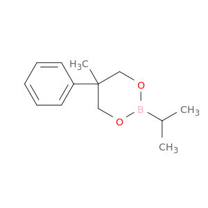 1,3,2-Dioxaborinane, 5-methyl-2-(1-methylethyl)-5-phenyl-