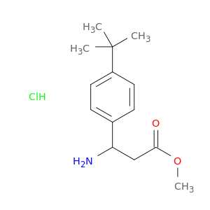 methyl 3-amino-3-(4-tert-butylphenyl)propanoate hydrochloride