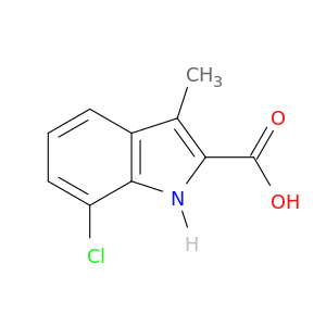 7-chloro-3-methyl-1H-indole-2-carboxylic Acid