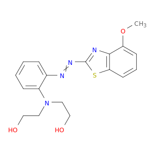 Ethanol, 2,2'-[[[(4-methoxy-2-benzothiazolyl)azo]phenyl]imino]bis-