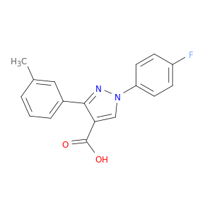 1-(4-Fluorophenyl)-3-(3-Methylphenyl)-1h-Pyrazole-4-Carboxylic Acid