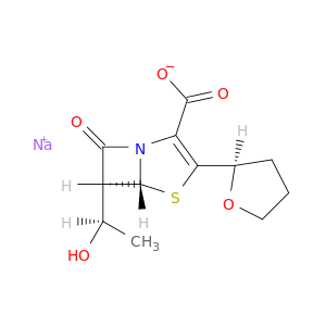 (5R,6S)-6-((R)-1-羟乙基)-7-氧代-3-((R)-四氢呋喃-2-基)-4-硫杂-1-氮杂双环[3.2.0]庚-2-烯-2-羧酸