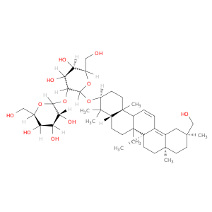 (2S,3R,4S,5R,6R)-2-[(2S,3R,4S,5R,6R)-2-[[(3S,4aS,6aR,6bS,8aR,11S,14bS)-11-(hydroxymethyl)-4,4,6a,6b,8a,11,14b-heptamethyl-1,2,3,4a,5,6,7,8,9,10,12,14a-dodecahydropicen-3-yl]oxy]-4,5-dihydroxy-6-(hydroxymethyl)oxan-3-yl]oxy-6-(hydroxymethyl)oxane-3,4,5-tri