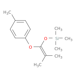 Silane, trimethyl[[2-methyl-1-(4-methylphenoxy)-1-propenyl]oxy]-