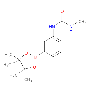 1-甲基-3-(3-(4,4,5,5-四甲基-1,3,2-二硼戊环-2-基)苯基)脲