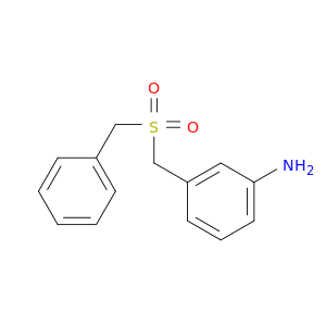 3-(Phenylmethanesulfonylmethyl)aniline