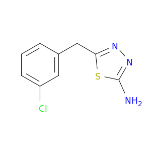 5-(3-Chlorobenzyl)-1,3,4-thiadiazol-2-amine