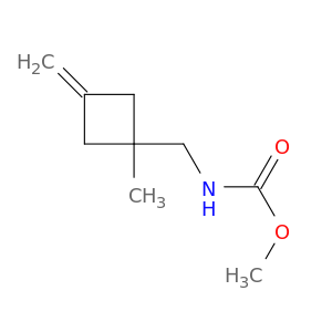 Carbamic acid, [(1-methyl-3-methylenecyclobutyl)methyl]-, methyl ester