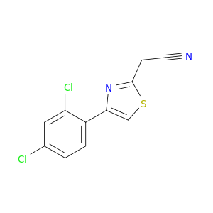 2-[4-(2,4-二氯苯基)-1,3-噻唑-2-基]乙腈