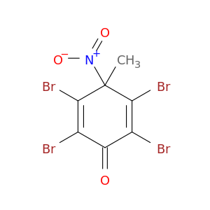 2,3,5,6-四溴-4-甲基-4-硝基-2,5-环己二烯-1-酮