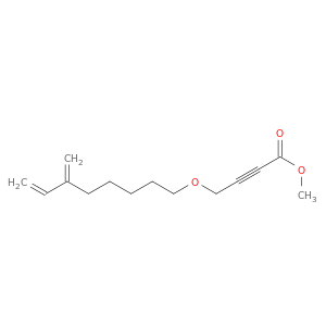 2-Butynoic acid, 4-[(6-methylene-7-octenyl)oxy]-, methyl ester