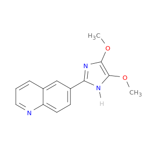 Quinoline, 6-(4,5-dimethoxy-1H-imidazol-2-yl)-