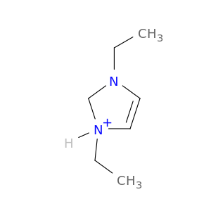 1H-Imidazolium, 1,3-diethyl-