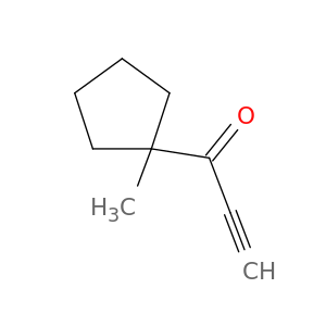 2-Propyn-1-one, 1-(1-methylcyclopentyl)-