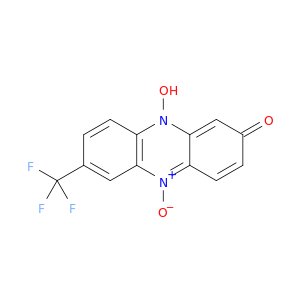 10-hydroxy-7-(trifluoromethyl)phenazin-2(10h)-one 5-oxide