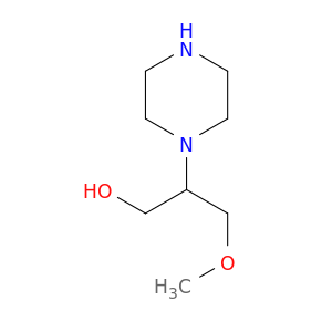 1-Piperazineethanol, b-(methoxymethyl)-