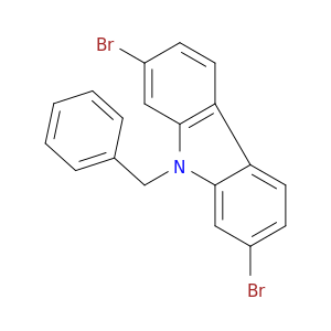 9-苄基-2,7-二溴-9H-咔唑