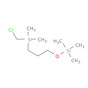 (chloromethyl)(dimethyl){3-[(trimethylsilyl)oxy]propyl}silane
