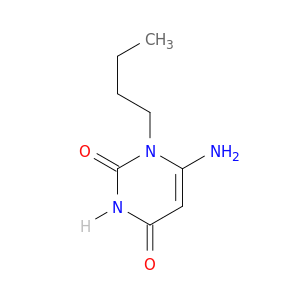 6-氨基-1-丁基嘧啶-2,4(1H,3H)-二酮