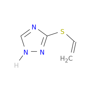 1H-1,2,4-Triazole,5-(ethenylthio)-