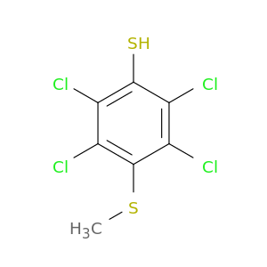 4-Methylthio-tetrachlorothiophenol