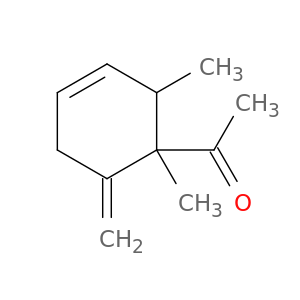 Ethanone, 1-(1,2-dimethyl-6-methylene-3-cyclohexen-1-yl)-