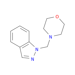1H-Indazole, 1-(4-morpholinylmethyl)-