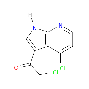 2-氯-1-{4-氯-1H-吡咯并[2,3-B]吡啶-3-基}乙烷-1-酮