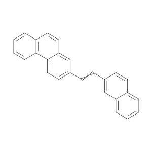 Phenanthrene, 2-[2-(2-naphthalenyl)ethenyl]-