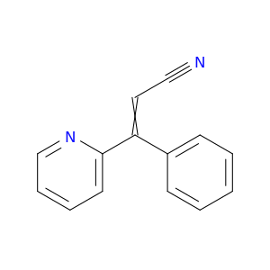 2-Propenenitrile, 3-phenyl-3-(2-pyridinyl)-