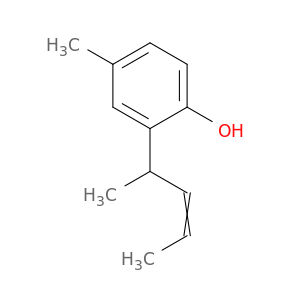 Phenol, 4-methyl-2-(1-methyl-2-butenyl)-