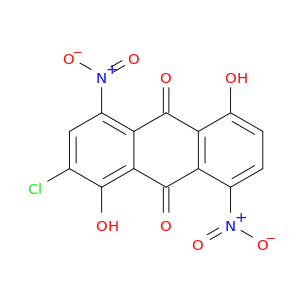 9,10-Anthracenedione, 2-chloro-1,5-dihydroxy-4,8-dinitro-