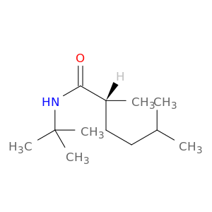 Hexanamide, N-(1,1-dimethylethyl)-2,5-dimethyl-, (R)-